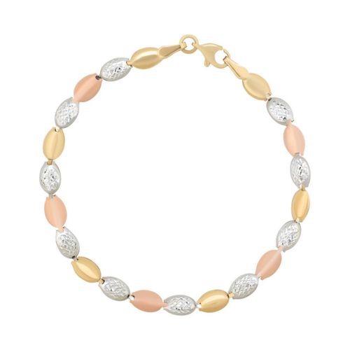 Pulsera dama oro florentino 14k CRISTAL JOYAS ARPXXST2851TC