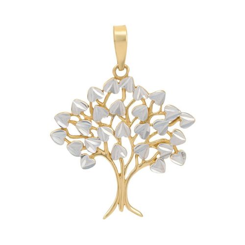 Dije arbol de la vida oro bicolor 14k CRISTAL JOYAS ARPXP210496YW