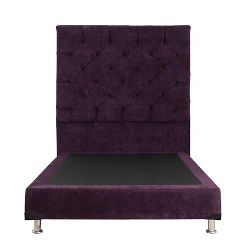 Cabecera Individual Dicasa Capri+ Box Morado CDZ
