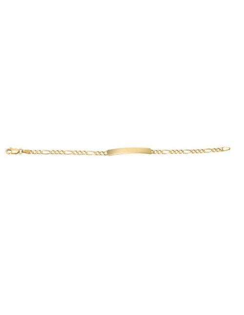 Esclava niño oro 14k 14cm CRISTAL JOYAS GRAC-32-14