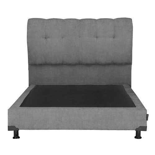 Cabecera Queen Size Dicasa Nube+ Box Gris Oscuro CDZ