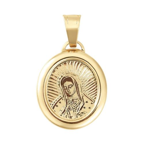 Medalla virgen de guadalupe oro 14k CRISTAL JOYAS JDOMGBOA-OVPL