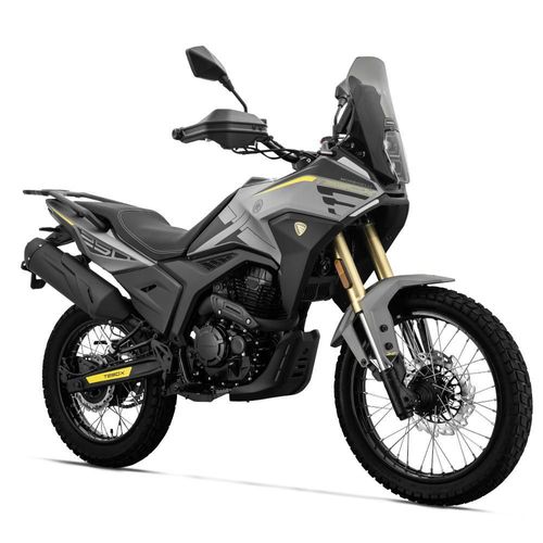 Motocicleta Italika-Morbidelli T250X Gris