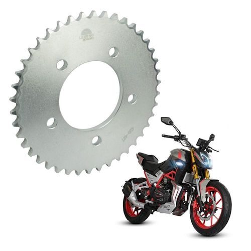 Sprocket plato engrane moto vento nitrox 300 leiruki