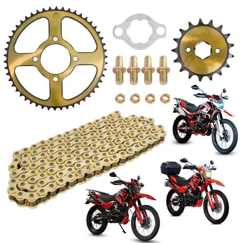 Kit arrastre reforzado 50d-17d 428hx132l crossmax 150-170-200