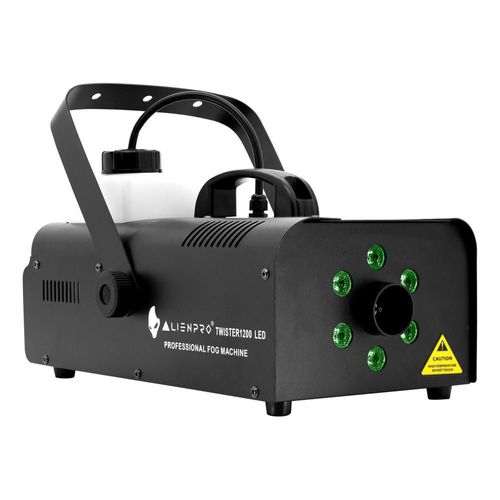 Máquina cámara de humo led twister 1200 alienpro 2l 1200w