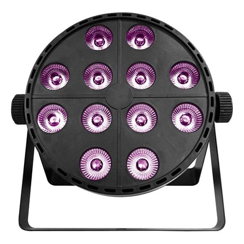 Cañon led par 12x10 rgbuv alienpro washer 4 en 1 dmx 512