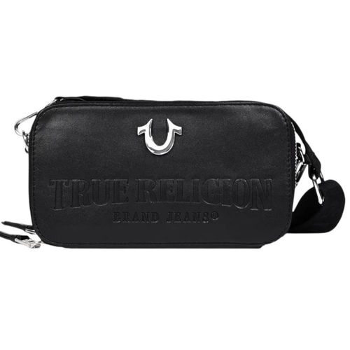 Bolsa para Dama True Religion Black Double Zipp