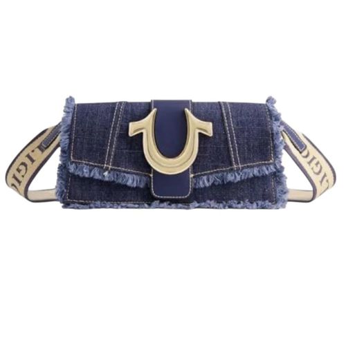 Bolsa Crossbody para Dama True Religion Denim Fray