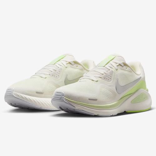 Tenis Nike Structure 26 Para Mujer Blanco Con Verde