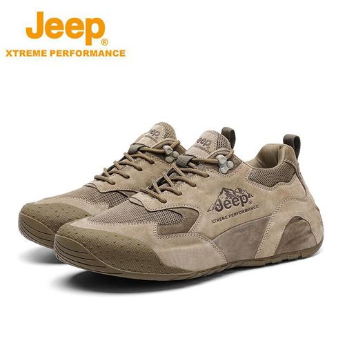 Tenis Jeep 2090 Impermeable Café Para Hombre