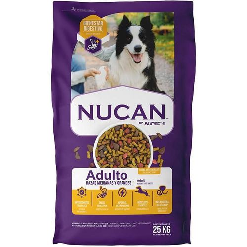 Nucan adulto rmg 25 kg