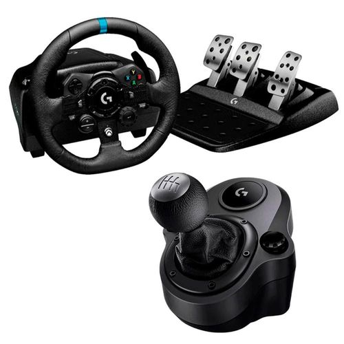 Kit volante logitech g923 palanca pedales xbox series