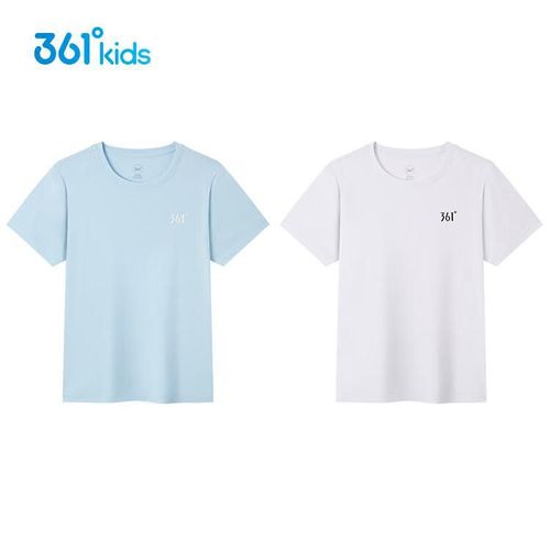 Set Playeras 361 Azul Blanca Unisex