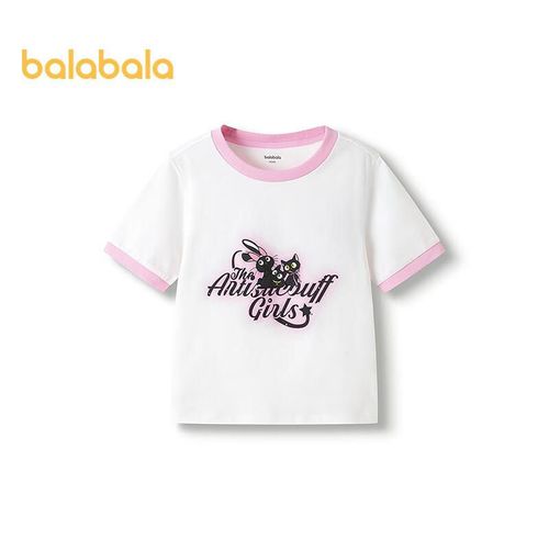 Playera Balabala Blanca Para Niña
