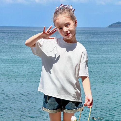 Playera Tutuxiaoxiang Blanca Para Niña