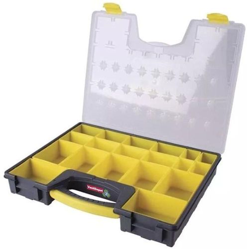 Cajas Plásticas MXYBS-002 YellowBoxes Cajas Organizadoras para tornillos