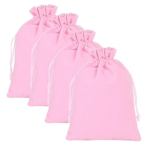 Costalitos de Busiteria MXVVK-004 MiniVelvPink Bisutería Bolsa Mini