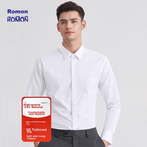Camisa Romon Blanca Para Hombre