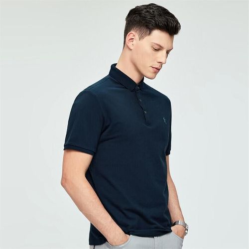 Playera Polo Azul Para Hombre