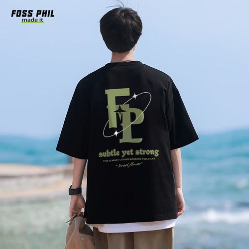 Playera Foss Phil Negra Unisex