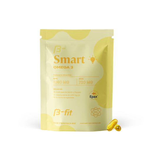 B-fit Omega 3 130 Caps 1080mg Epa Y 720mg Dha - Patente Epax 40 Porciones