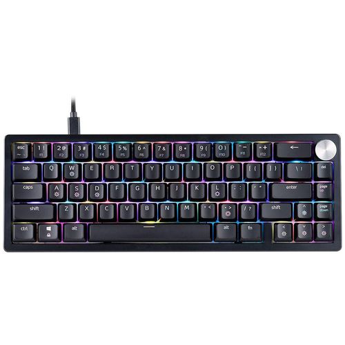 Teclado Mecánico Gamer XPG SORCERER MINI, Iluminación RGB, USB Tipo C, Color Negro.