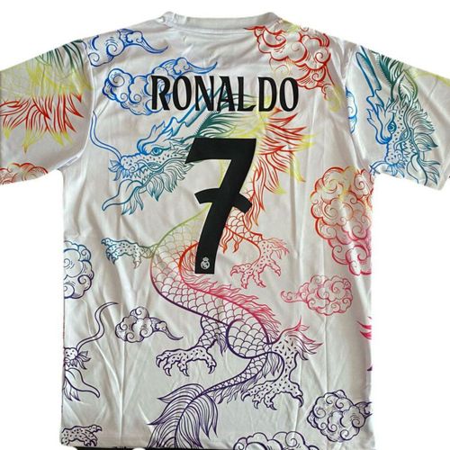 Increible! Jersey Playera Cristiano 7 RM Edicion Especial Dragon Colors