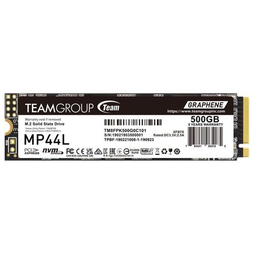Unidad de estado solido ssd m.2 500g teamgroup 5000/2500mbs