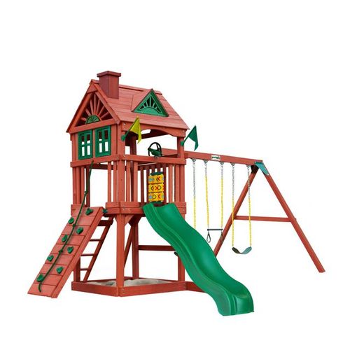 Juego Infantil Rafiki de Cedro para Exterior