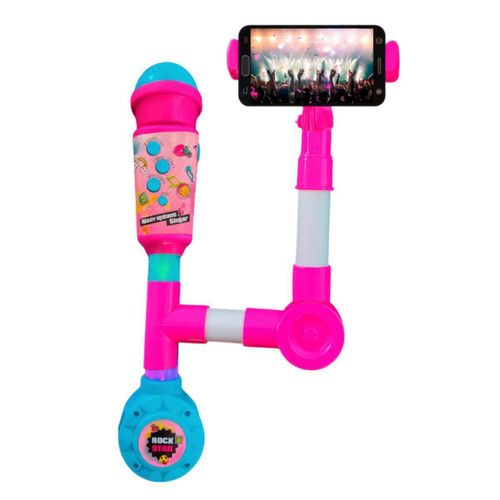 Micrófono Juguete con luz y efectos especiales