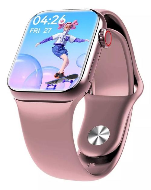 Reloj Inteligente Smart watch M9 Pro Max 1gb Nfc Rosa