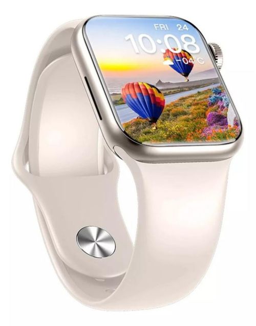 Reloj Dama Smart Watch GS Pro Max Pantalla AMOLED GRIS