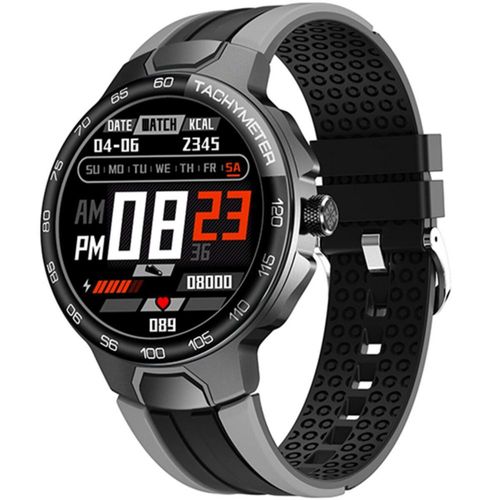 Smartwatch Reloj E15 Pantalla Hd Monitores   GRIS