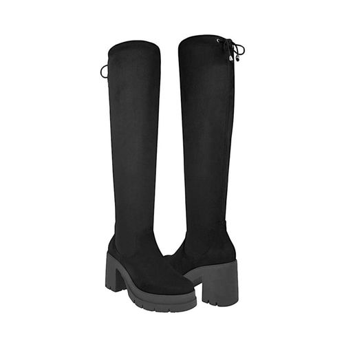 BOTAS SIENA MUJER 7160 SUEDE NEGRO