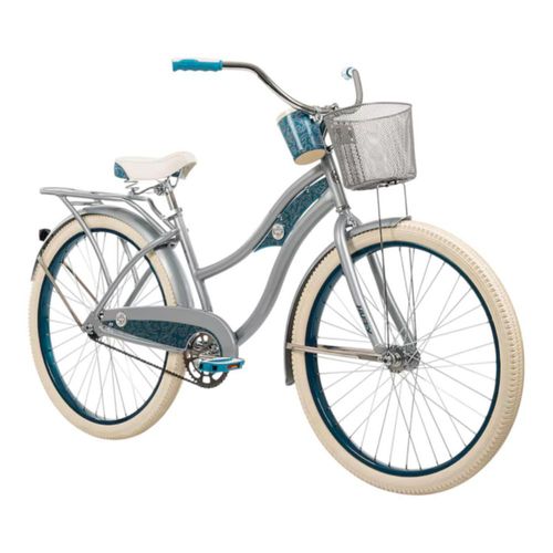BICICLETA HUFFY MUJER DELUXE GRIS 26655
