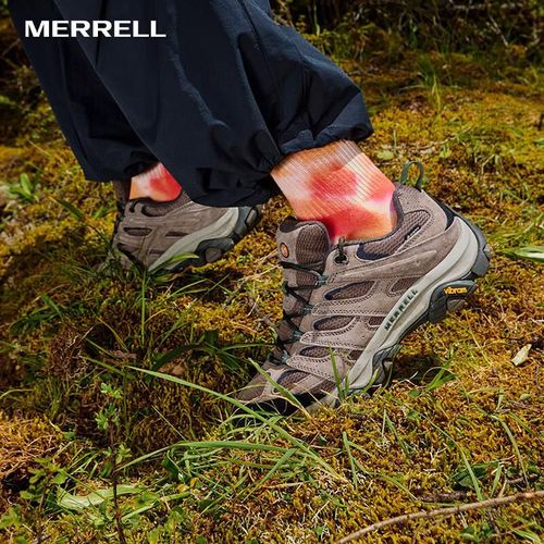 Tenis Merrell Moab 3 Gtx Impermeable Café Para Hombre