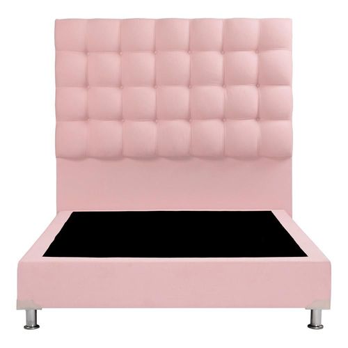 Cabecera Matrimonial Rogga Slip Pink RH