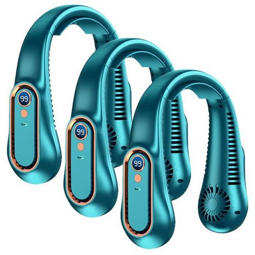 Mini Enfriador para el Cuello MXABG-003 AirBreezeGreen Ventiladores Portátiles