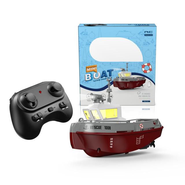 1:32 Barco de control remoto, mini, barco recargable de control remoto ...
