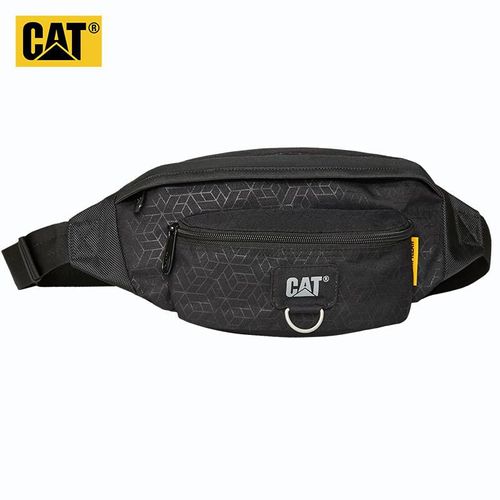 Cangurera CAT poliéster Negro