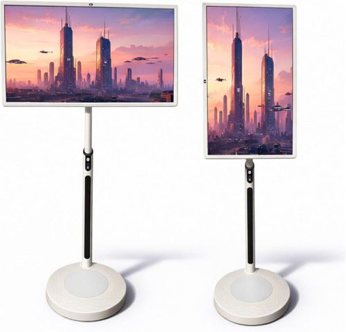 Pantalla Inteligente Blulander LED 32" Pulgadas con Base, Resolución FHD 1920x1080, Conexión Bluetooth y WiFi, con Memoria 8 GB RAM + 128 GB ROM