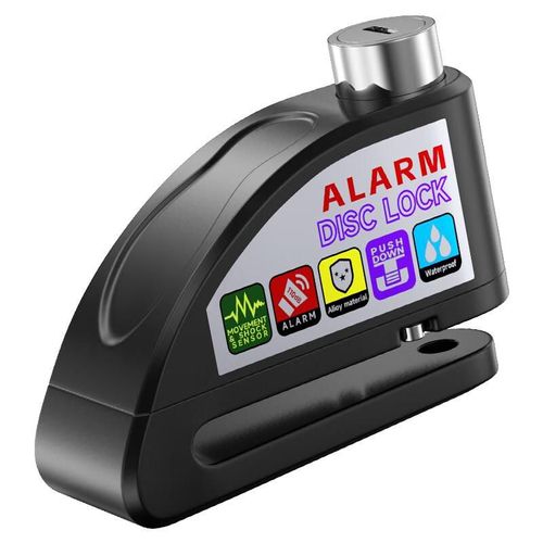 Candado de disco con alarma Puda impermeable