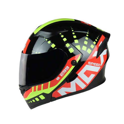 Casco Moto Abatible Edge Boss Maxspeed Certificado Dot L