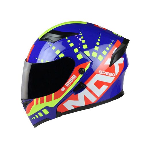 Casco Moto Abatible Edge Boss Maxspeed Certificado Dot L
