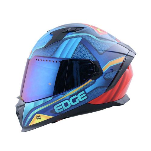 Casco Moto Integral DC COMICS Superman Certificado DOT y ECE 2206 L