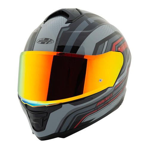 Casco Integral Rkt 110 Highside Negro + Mica Iridium