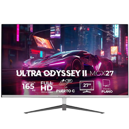 Monitor gamer 27 balam rush ultra odyssey ii mgx27 1ms 165hz fhd va led usb-c bl