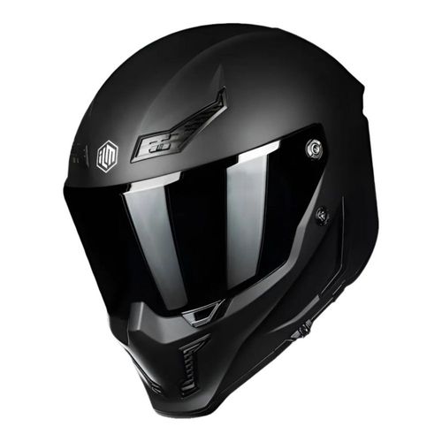 Casco Para Moto Ilm Vendetta Mf509 Matte Black Certificado Rider One