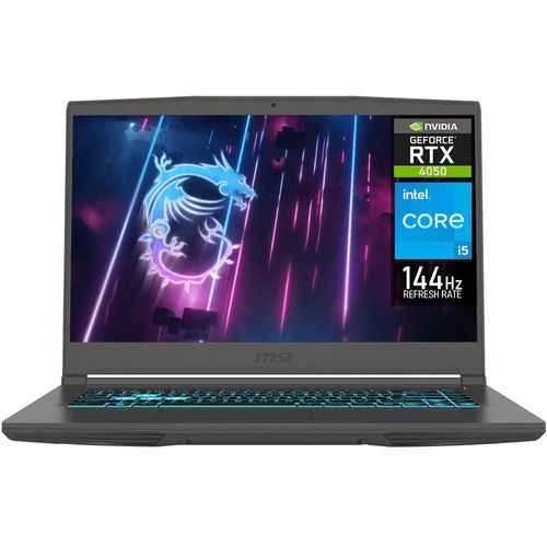 Laptop gamer msi thin 15 rtx 4050 core i5 16gb ram 512gb ssd